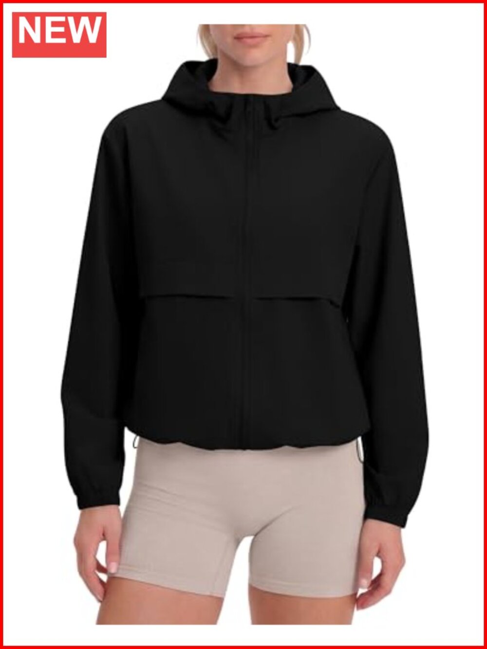 Locachy Women's Lightweight Full Zip Athletic Hoodie Long Sleeve Workout Jacket